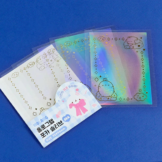 Molang Photocard Sleeves