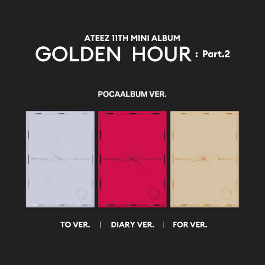 ATEEZ [GOLDEN HOUR : Part. 2] (POCAALBUM ver.)