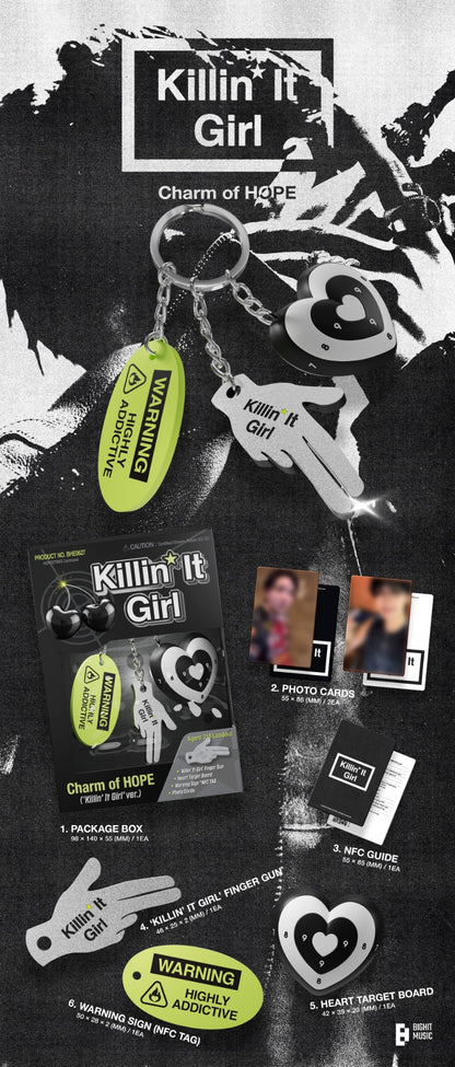 (PRE-ORDER) (WEVERSE POB) j-hope [Charm of HOPE] ('Killin' It Girl' Ver.)