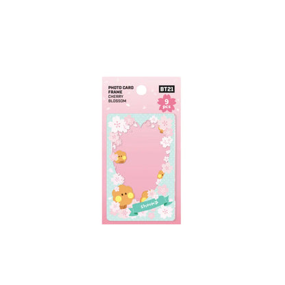 [BT21] Minini Cherry Blossom Photocard Frame