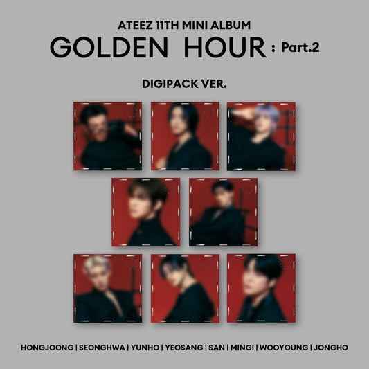 ATEEZ [GOLDEN HOUR : Part.2] (Digipack ver.)