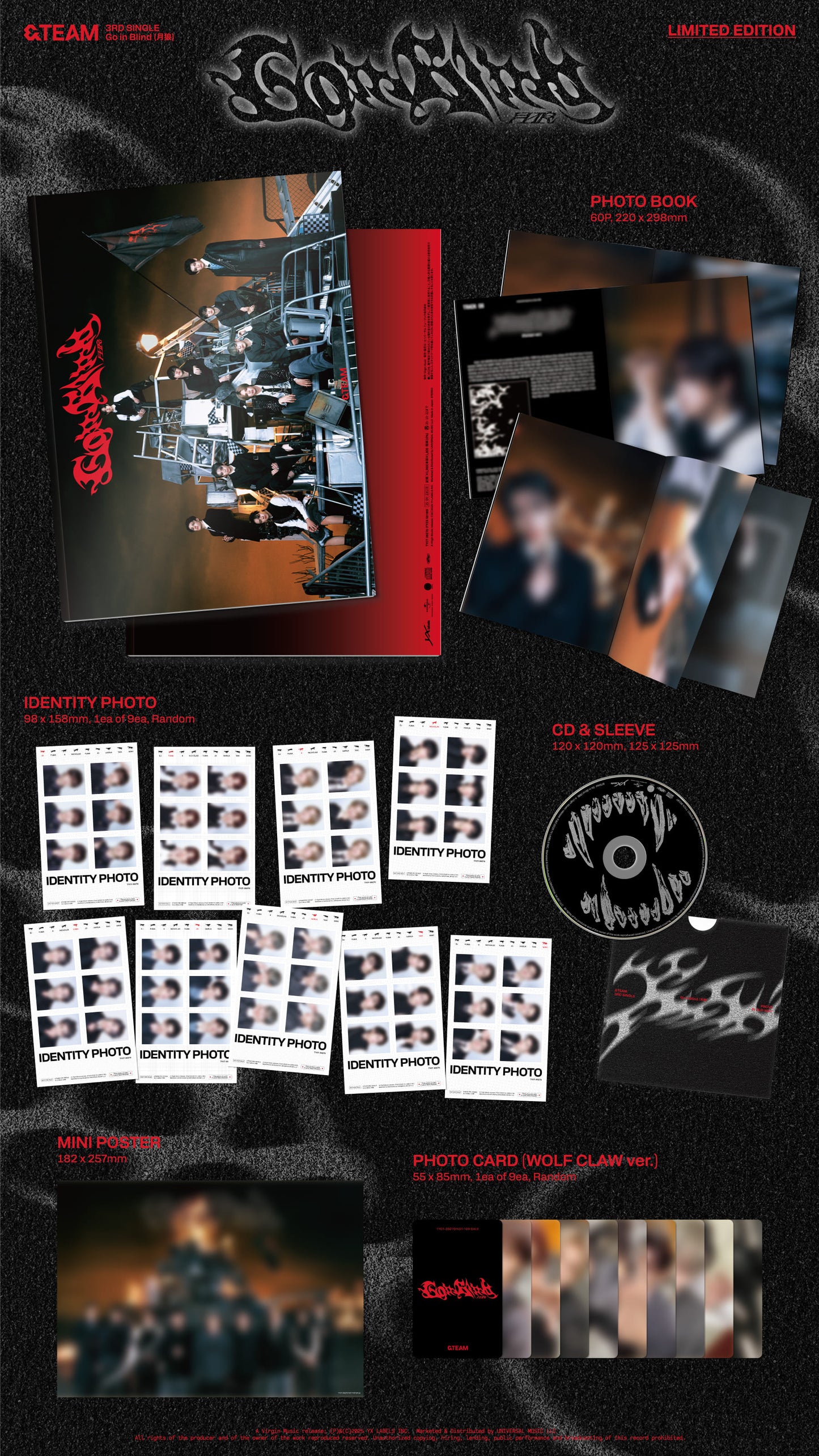 &TEAM [Japanese Album] [Go in Blind] (Limited Edition)