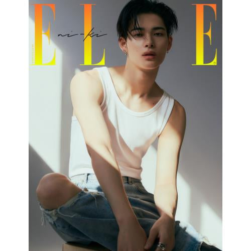 ELLE KOREA 2025.Apr Cover : ENHYPEN (C type)