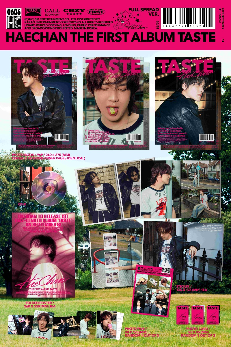(PRE ORDER) HAECHAN [TASTE] (Full Spread Ver.)