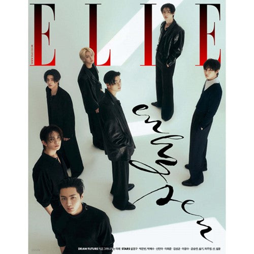 ELLE KOREA 2025.Apr Cover : ENHYPEN (A type)