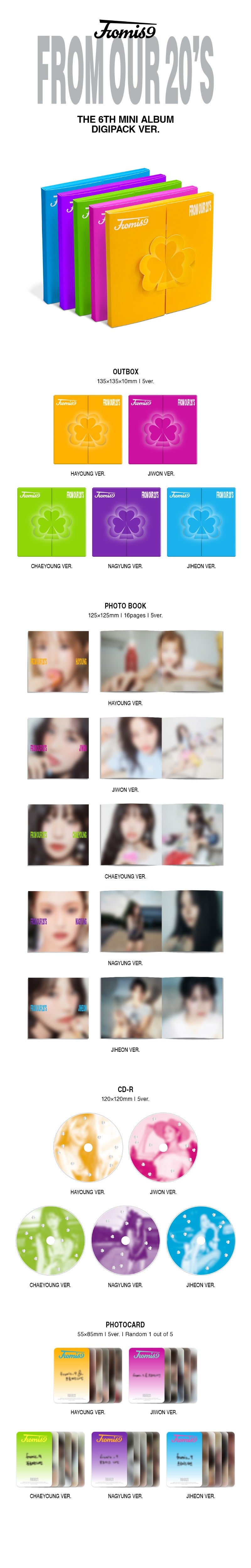 fromis_9 [From Our 20's] (Digipack Ver.)