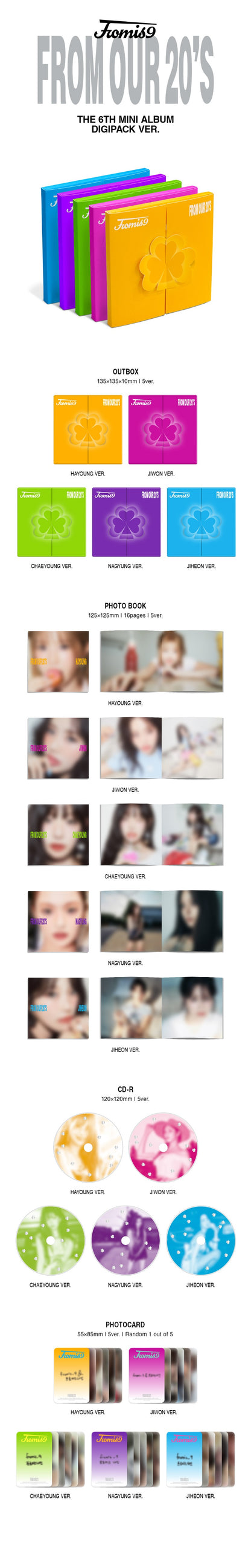 fromis_9 [From Our 20's] (Digipack Ver.)