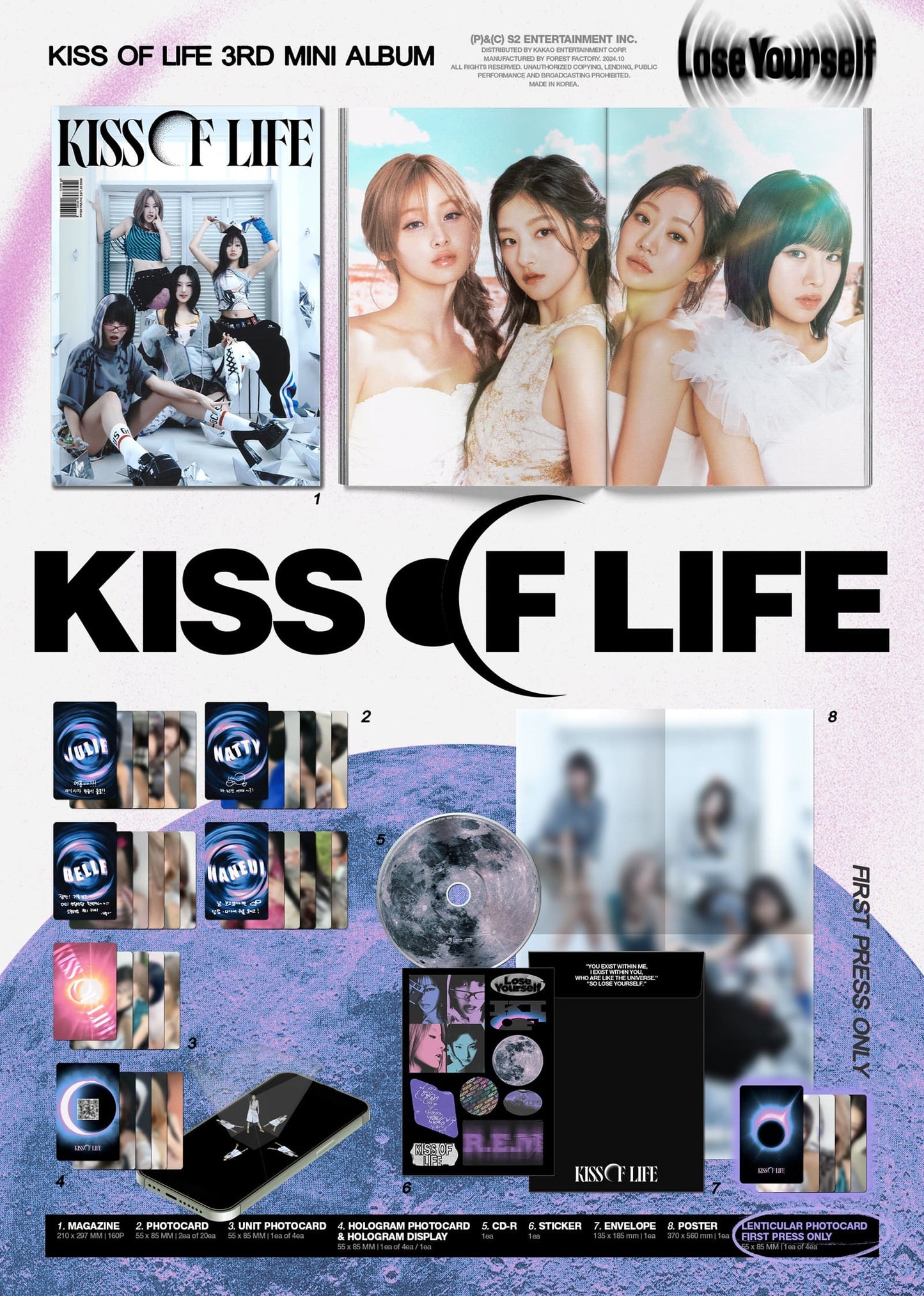 KISS OF LIFE [Lose Yourself] (Magazine ver.)