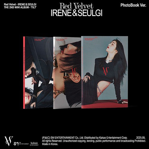 (Red Velvet) IRENE & SEULGI [TILT] (Photo Book Ver.) (FIRST-PRESS EXCLUSIVE)