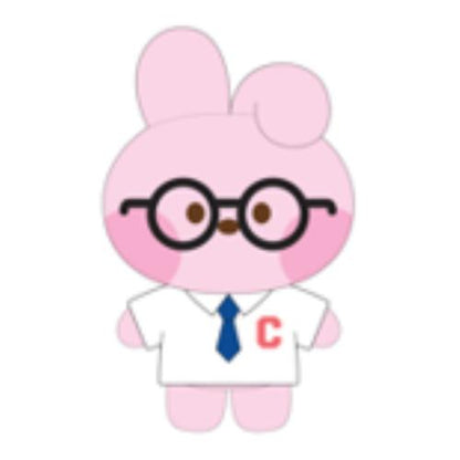 [BT21] PLUSH KEYRING GLASSES