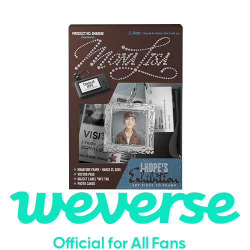 (PRE-ORDER) (WEVERSE POB) j-hope [Charm of HOPE] ('MONA LISA' Ver.)