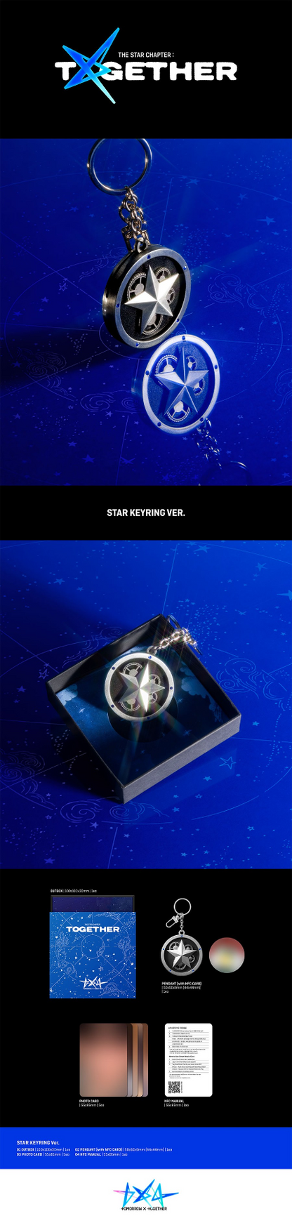 TXT [The Star Chapter : TOGETHER] (Star Keyring Ver.)