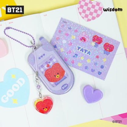 [BT21] RETRO PHONE KEYRING