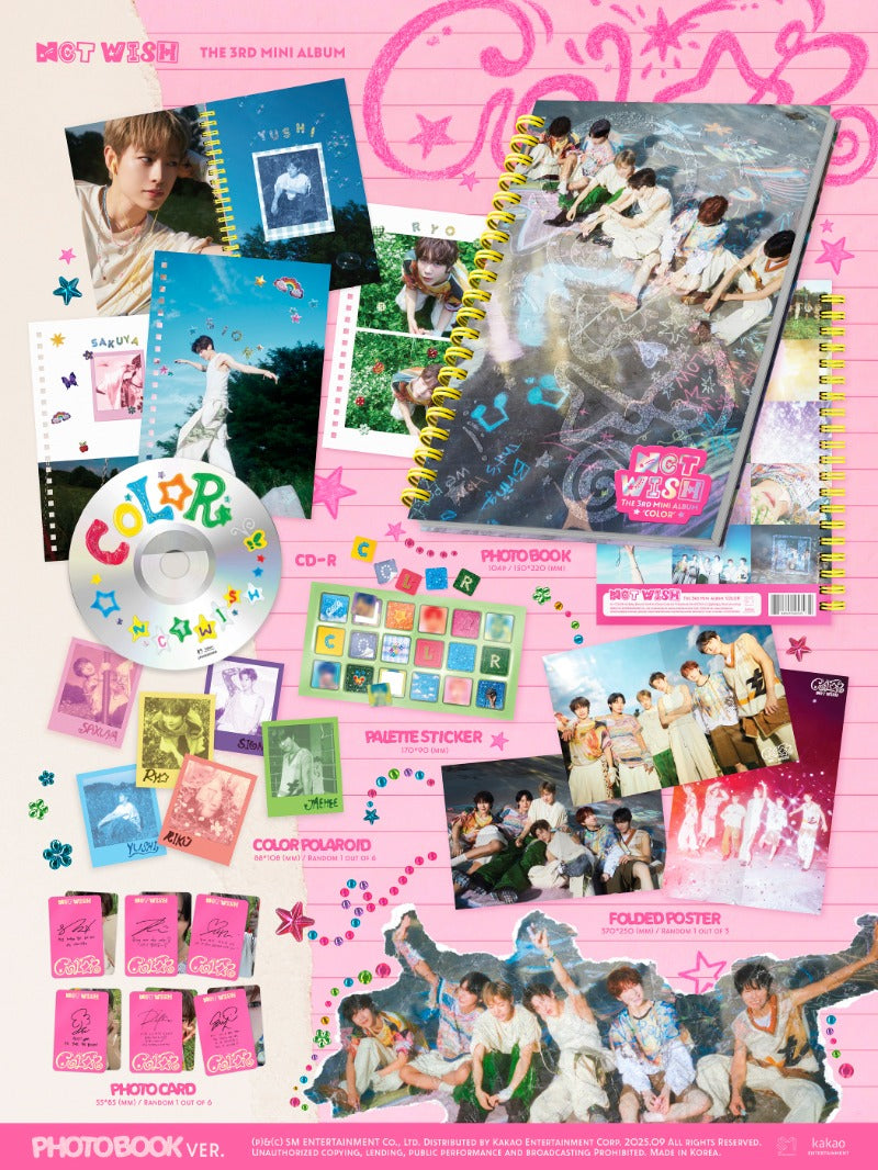 NCT WISH [COLOR] (Photobook Ver.)