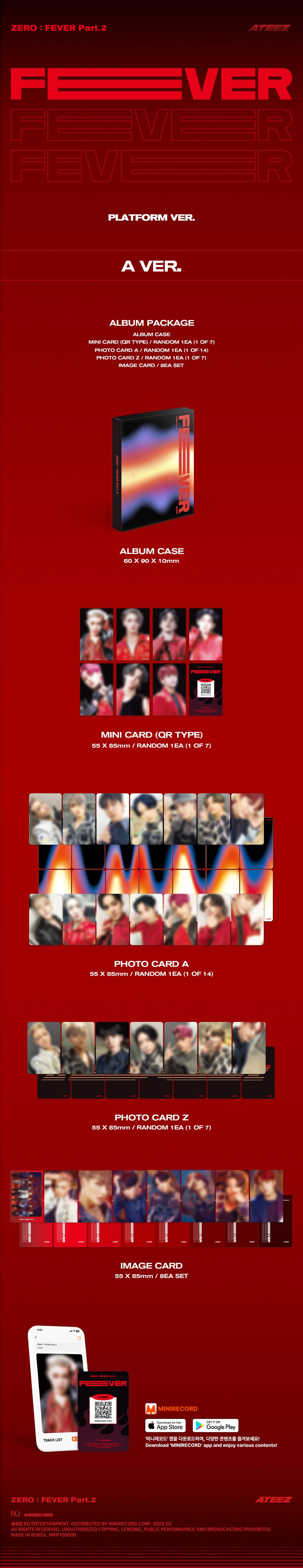 ATEEZ [ZERO : FEVER Part.2] (PLATFORM Ver.)