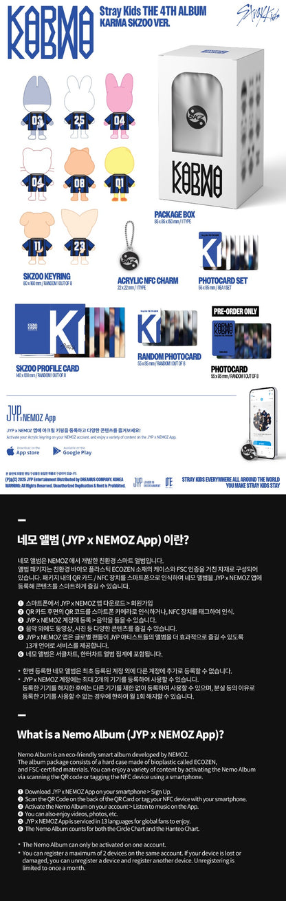 (PRE-ORDER) Stray Kids [KARMA] (SKZOO Ver.)