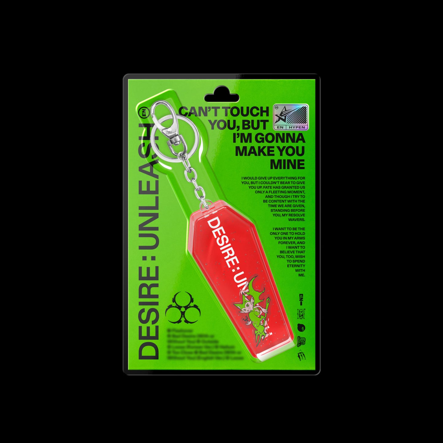 ENHYPEN [DESIRE : UNLEASH] (KEYRING Ver.)