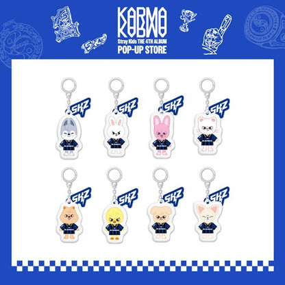 (PRE-ORDER) Stray Kids KARMA MD 08. SKZOO YINYANG KEYRING + POB