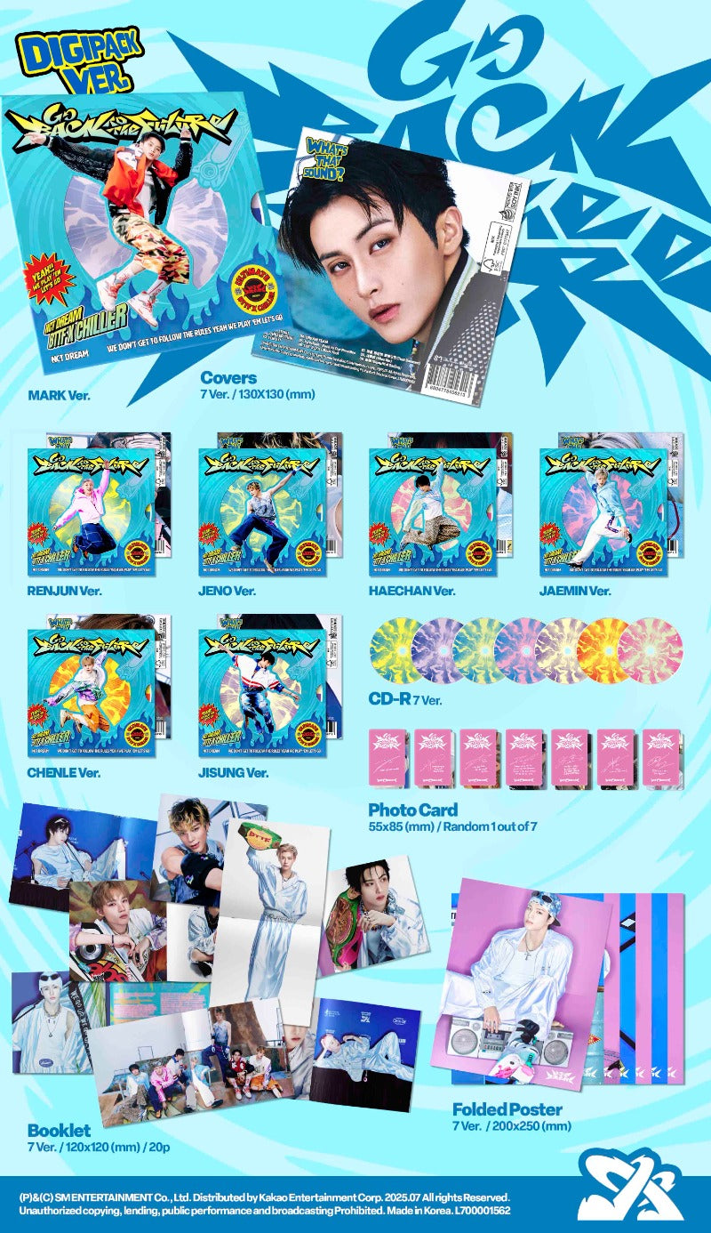NCT DREAM [Go Back To The Future] (Digipack Ver.)