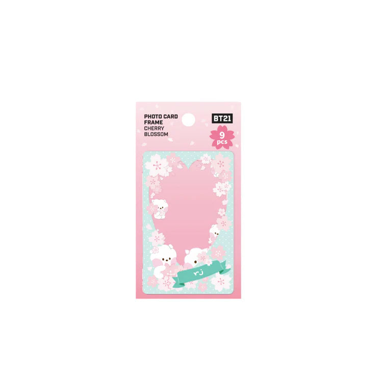 [BT21] Minini Cherry Blossom Photocard Frame