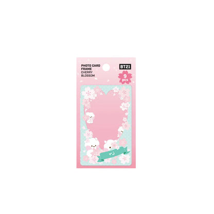 [BT21] Minini Cherry Blossom Photocard Frame