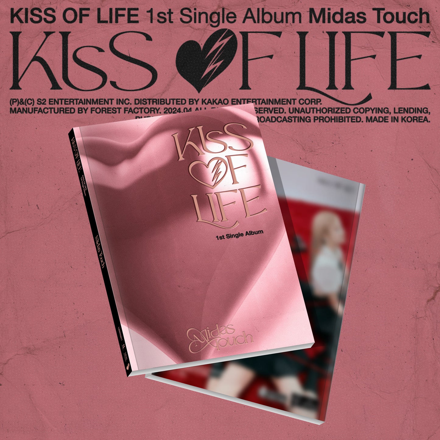 KISS OF LIFE [Midas Touch] (Photobook ver.)