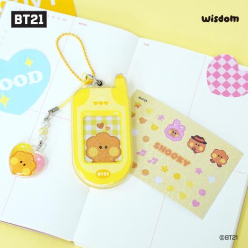 [BT21] RETRO PHONE KEYRING