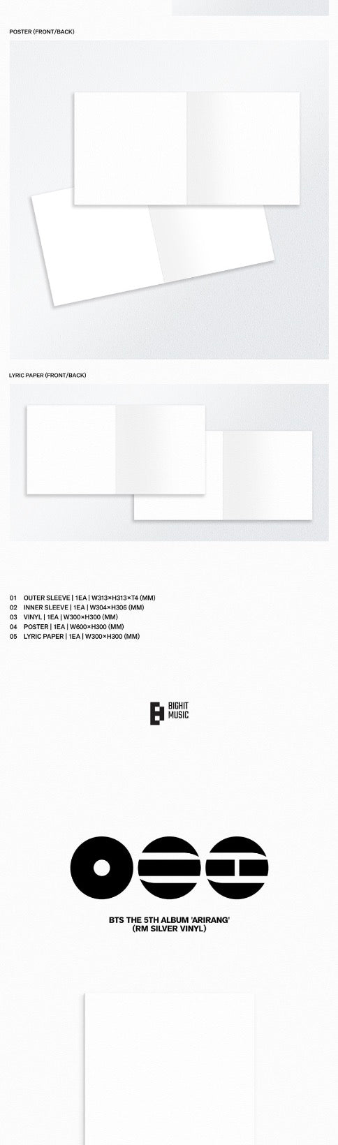 (PRE-ORDER) BTS [ARIRANG] (Standard Vinyl Ver.)
