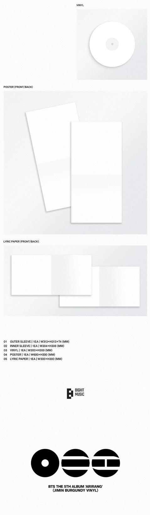 (PRE-ORDER) BTS [ARIRANG] (Standard Vinyl Ver.)