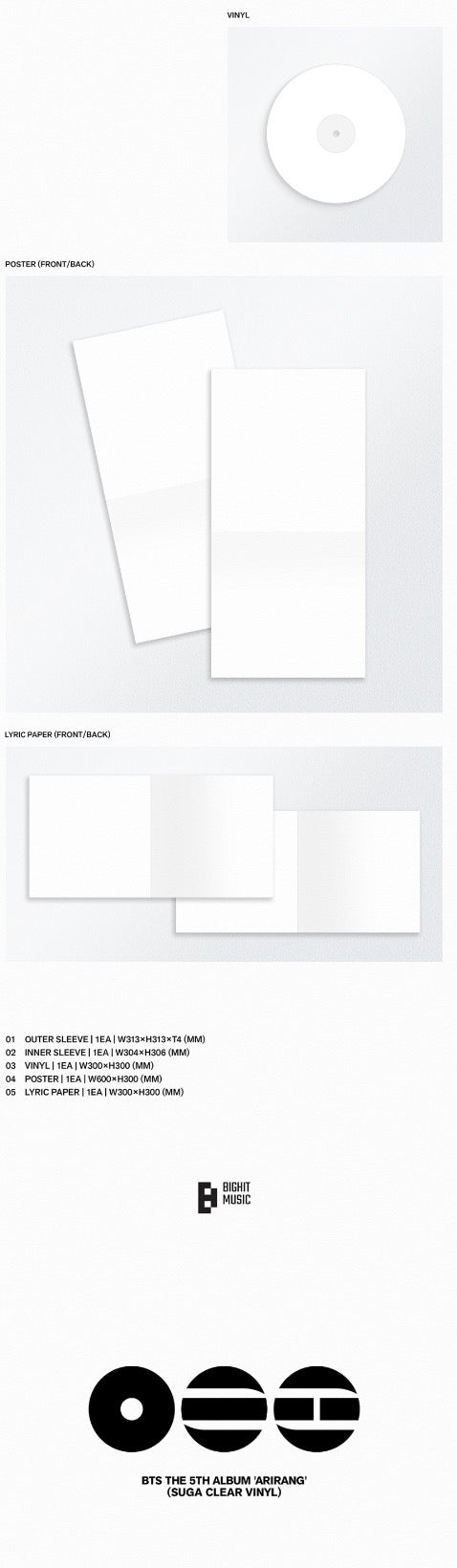 (PRE-ORDER) BTS [ARIRANG] (Standard Vinyl Ver.)