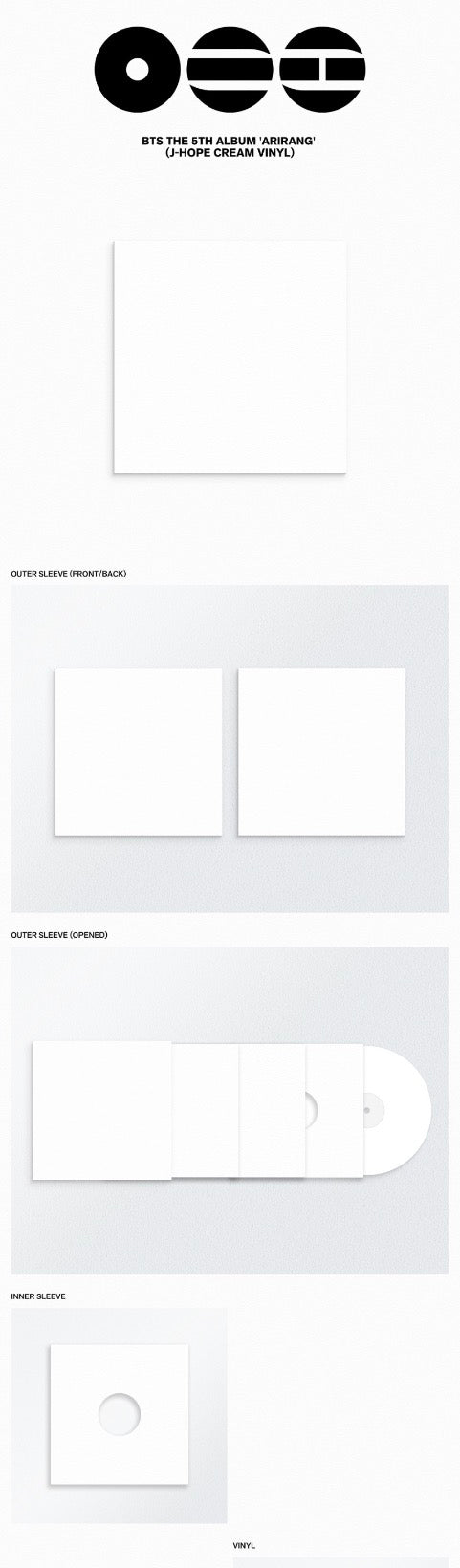 (PRE-ORDER) BTS [ARIRANG] (Standard Vinyl Ver.)