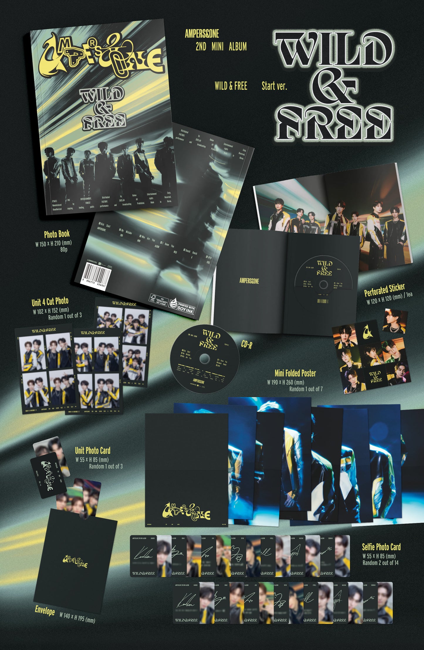 AMPERS&ONE [WILD & FREE] (Start Ver.)