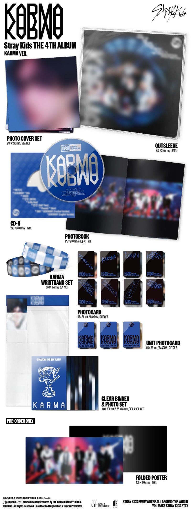 (PRE-ORDER) Stray Kids [KARMA] (KARMA Ver.)