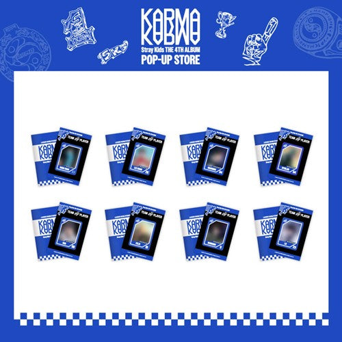 (PRE-ORDER) Stray Kids KARMA MD 02. LOCKER ROOM STICKER BOOK + POB