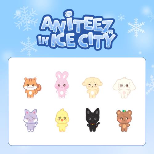 ATEEZ OFFICIAL MD [ANITEEZ IN ICE CITY] (PLUSH DOLL) (JJONGbear)