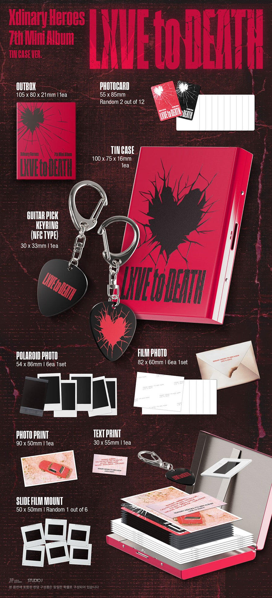 (PRE-ORDER) Xdinary Heroes [LXVE to DEATH] (MD ver.)(SOUNDWAVE POB)