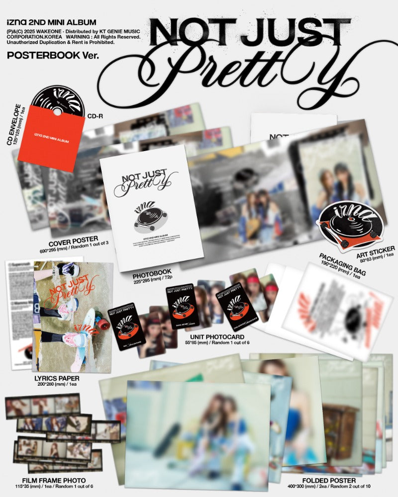 izna [Not Just Pretty] (POSTERBOOK Ver.)