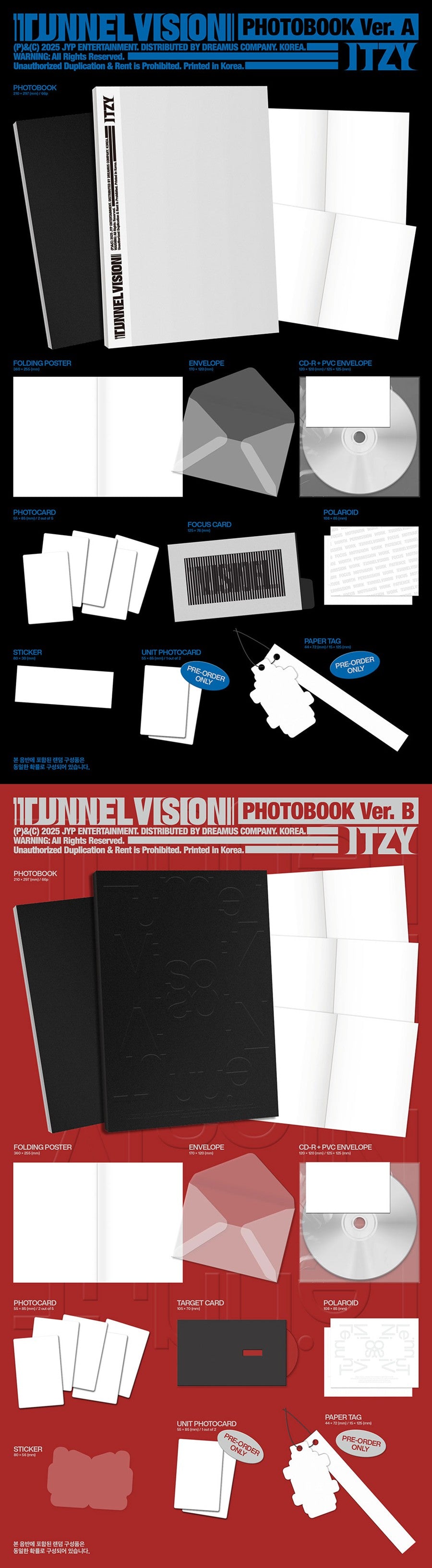 (PRE-ORDER) ITZY [TUNNEL VISION] (Photobook Ver.)