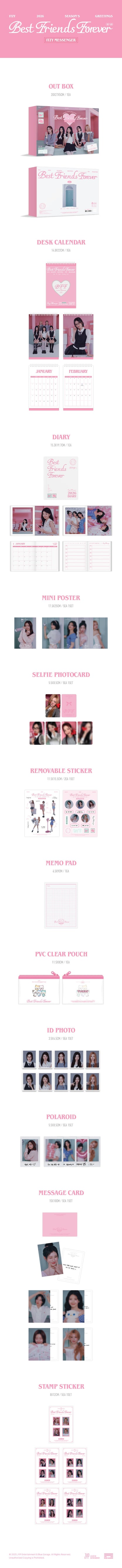 (PRE-ORDER) ITZY 2026 SEASON'S GREETINGS [Best Friends Forever]