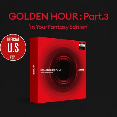 ATEEZ [GOLDEN HOUR : PART. 3 ‘IN YOUR FANTASY] (U.S ver.) HELLO82 [POP-UP EXCLUSIVE]