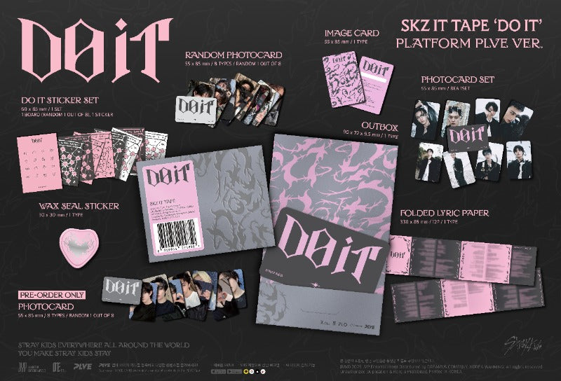 Stray Kids SKZ IT TAPE [DO IT] (PLATFORM PLVE VER.)