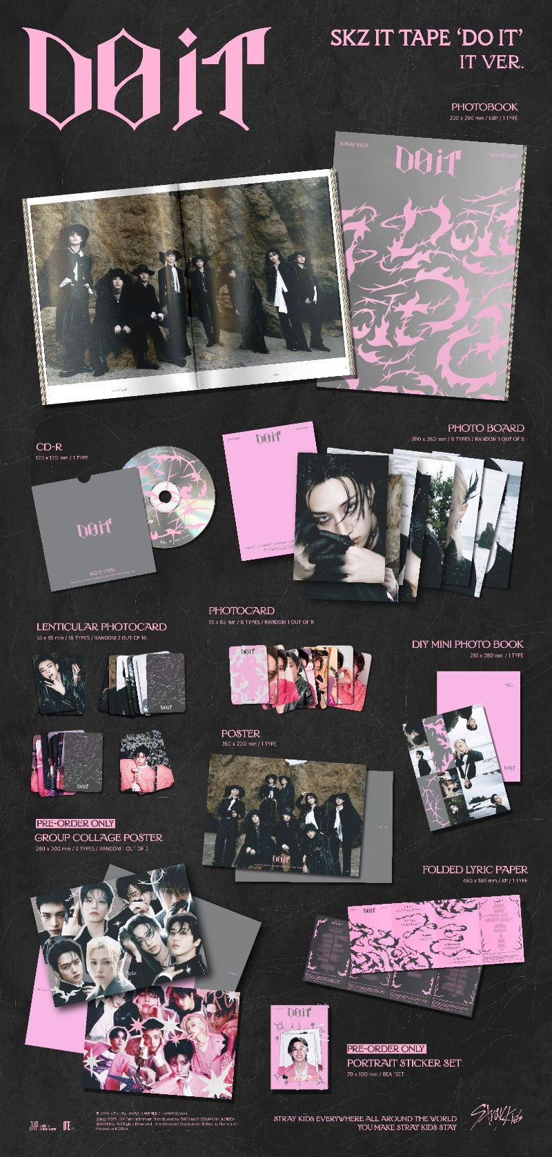 Stray Kids SKZ IT TAPE [DO IT] (IT VER.)