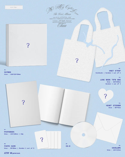 (PRE-ORDER) CHUU [XO, My Cyberlove] (Love Ver.)