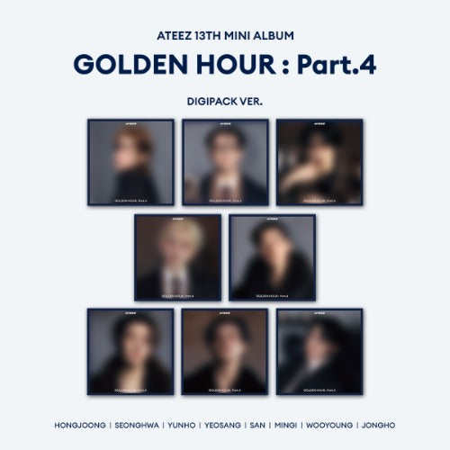 (PRE-ORDER) ATEEZ [GOLDEN HOUR : Part.4] (Digipack Ver.)