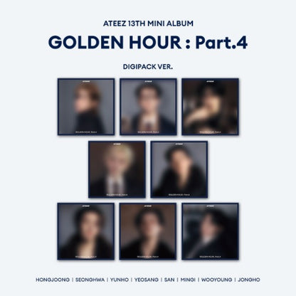 (PRE-ORDER) ATEEZ [GOLDEN HOUR : Part.4] (Digipack Ver.)