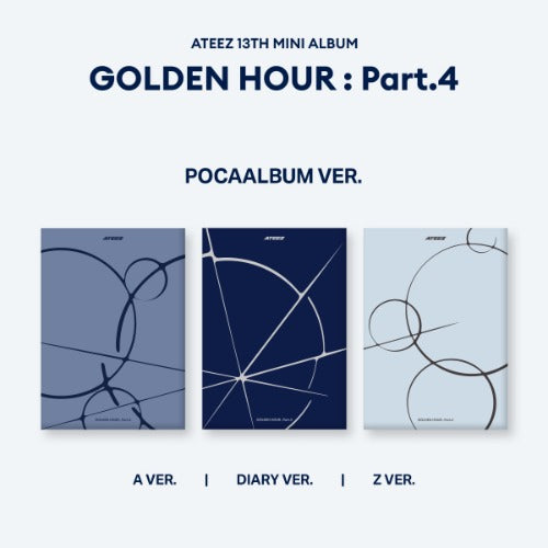 (PRE-ORDER) ATEEZ [GOLDEN HOUR : Part.4] (POCAALBUM Ver.)