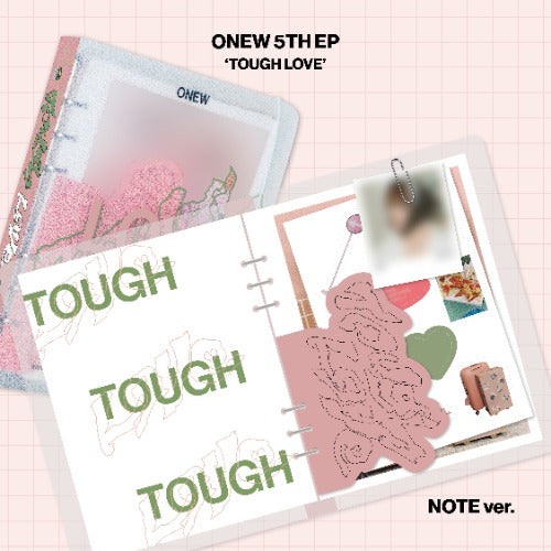 ONEW [TOUGH LOVE] (NOTE Ver.)