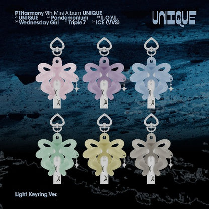 P1Harmony [UNIQUE] (Light Keyring Ver.) (Limited)