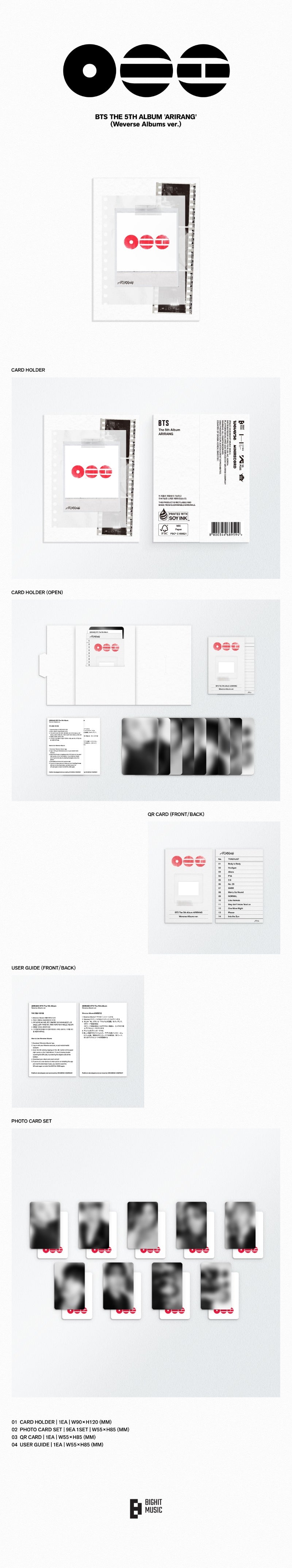 BTS [ARIRANG] (Weverse Albums ver.)