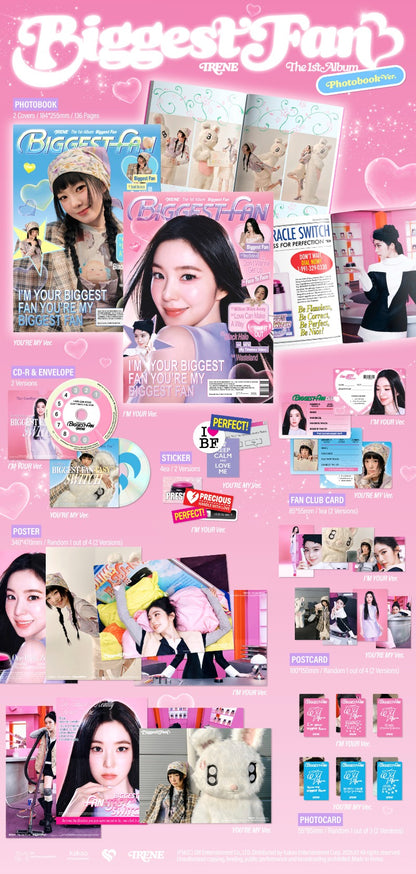 IRENE [Biggest Fan] (Photobook Ver.)